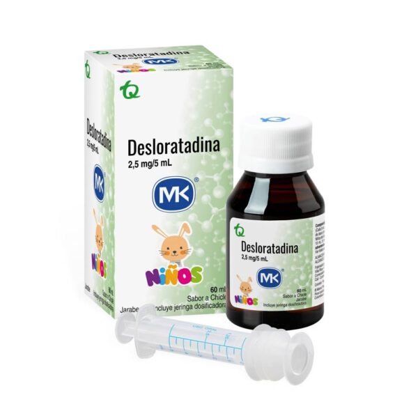 Desloratadina Jarabe 60 Ml Mk