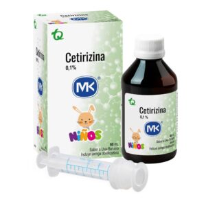 Cetirizina 0.1% Jarabe 60 Ml Mk