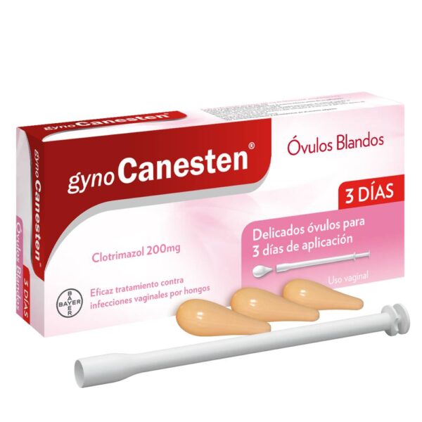 Gynocanesten 200 Mg 3 Ovulos Blandos