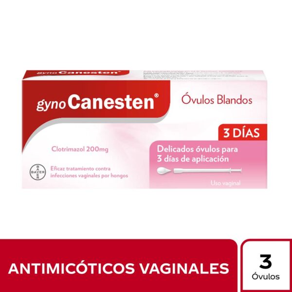 Gynocanesten 200 Mg 3 Ovulos Blandos - Imagen 2