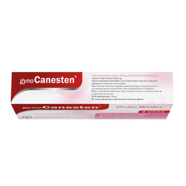Gynocanesten 200 Mg 3 Ovulos Blandos - Imagen 3