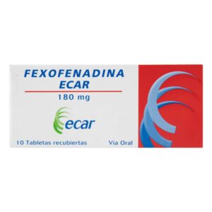 Fexofenadina 180 Mg Tabletas Ecar