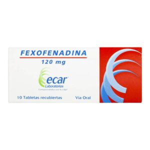 Fexofenadina 120 Mg Tabletas Ecar