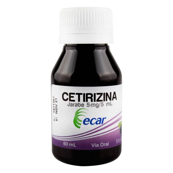 Cetirizina Jarabe 60 Ml Ecar