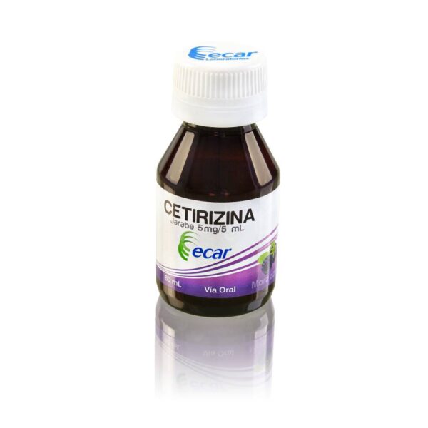 Cetirizina Jarabe 60 Ml Ecar - Imagen 2