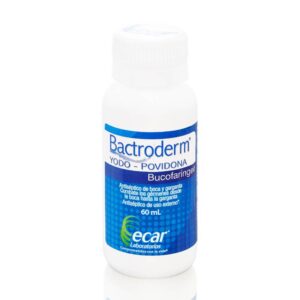 Bactroderm Yodopovidona Bucofaringeo 60 Ml