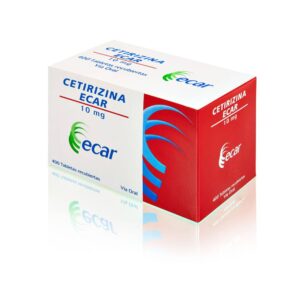 Cetirizina 10 Mg 400 Tabletas Ecar