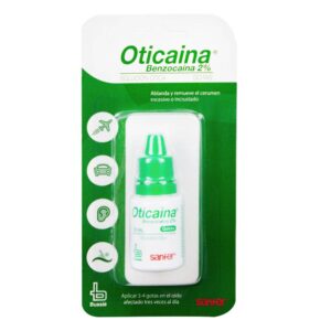 Oticaina Gotas 10 Ml Benzocaina