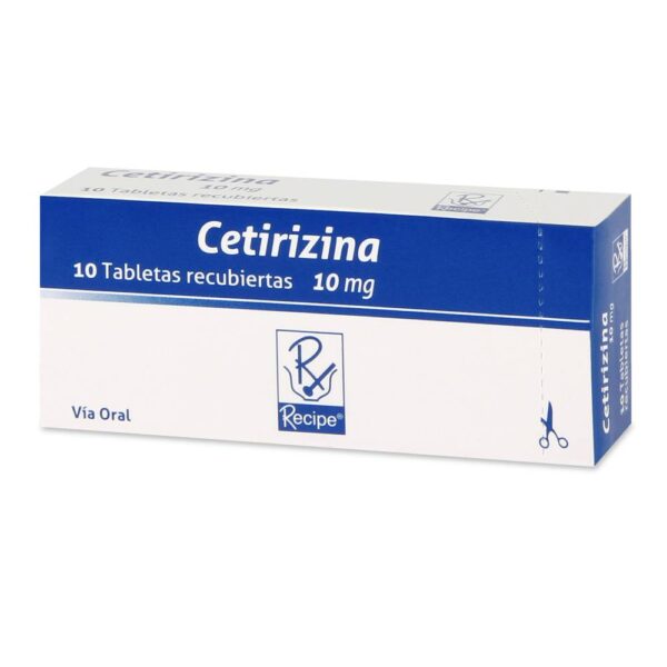 Cetirizina 10 Mg 10 Tabletas Bussie - Imagen 2