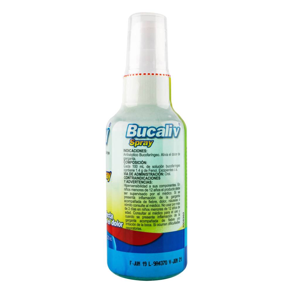 Bucaliv Spray Menta 120 Ml - Imagen 3