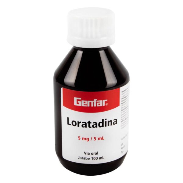 Loratadina Jarabe 100 Ml Genfar - Imagen 2
