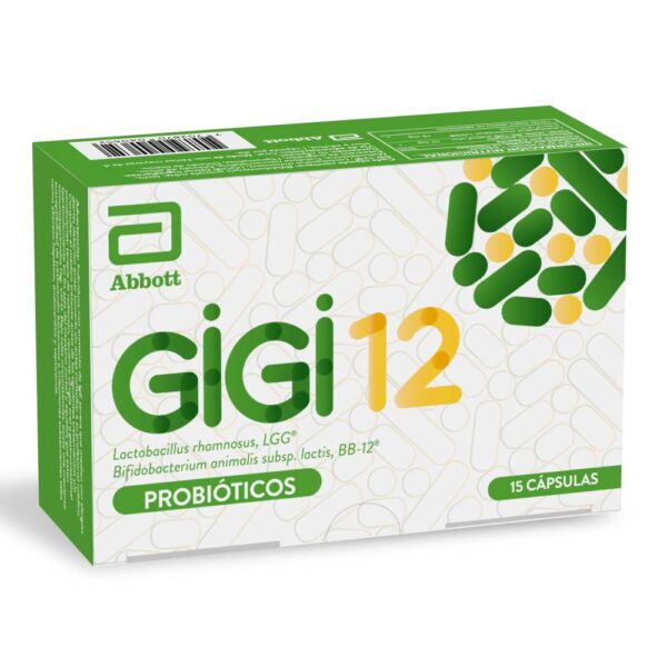 Gigi 12 Probioticos 15 Capsulas