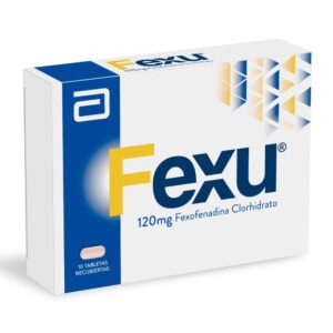Fexu 120 Mg 10 Tabletas Fexofenadina