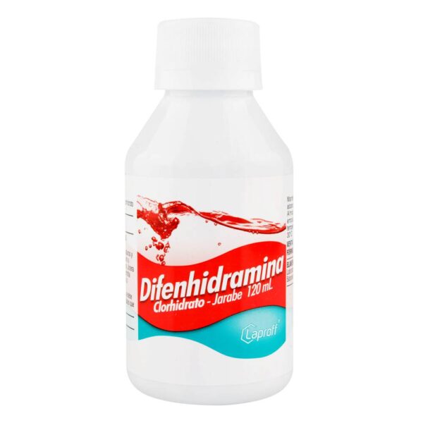 Difenhidramina Jarabe 120 Ml Laproff