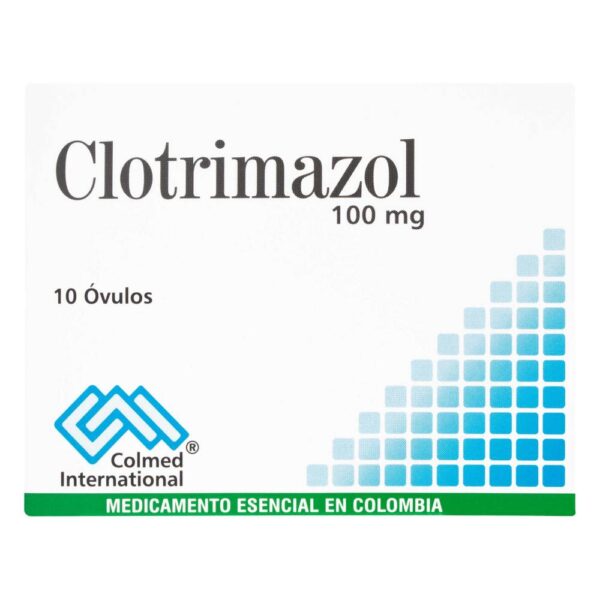 Clotrimazol 100 Mg 10 Ovulos Colmed