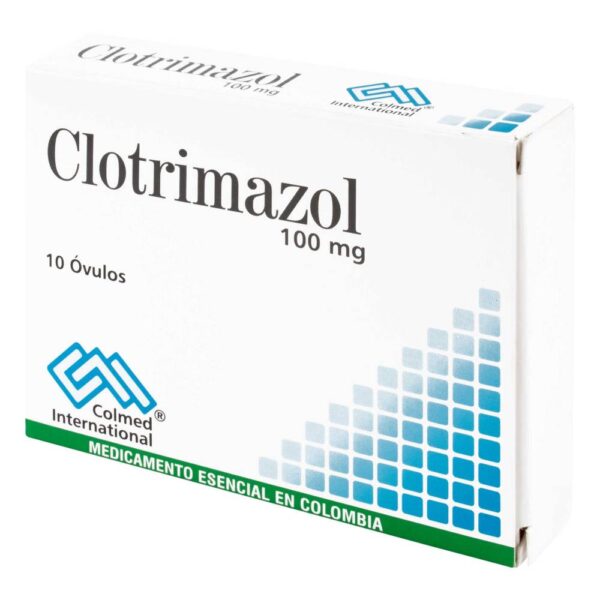 Clotrimazol 100 Mg 10 Ovulos Colmed - Imagen 2