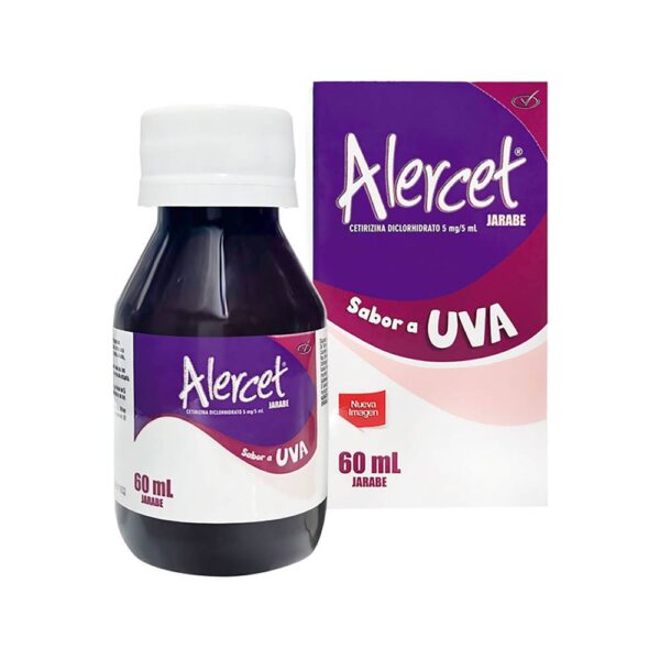 Alercet Alergias Jarabe 60 Ml - Cetirizina 5 Mg/5 Ml
