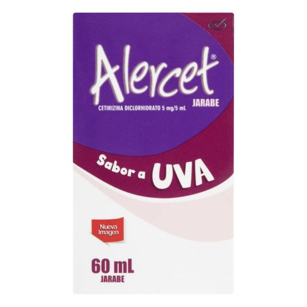 Alercet Alergias Jarabe 60 Ml - Cetirizina 5 Mg/5 Ml - Imagen 2