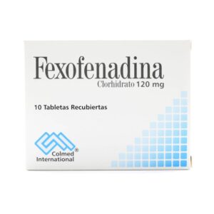 Fexofenadina 120 Mg 10 Tabletas Colmed