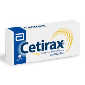 Cetirax 10 Mg 10 Tabletas Cetirizina