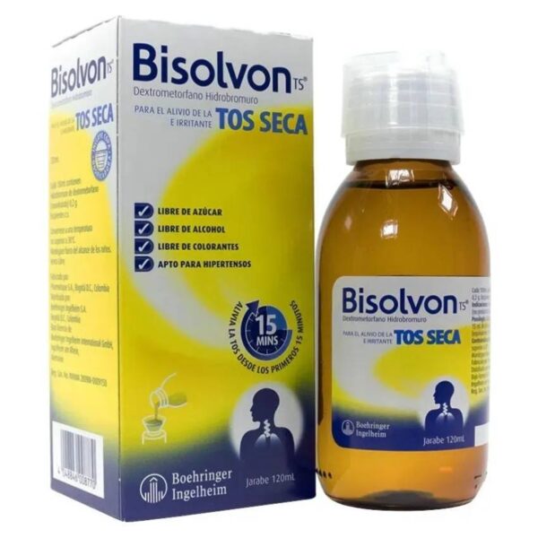 Bisolvon Tos Seca 120 Ml Dextrometorfano