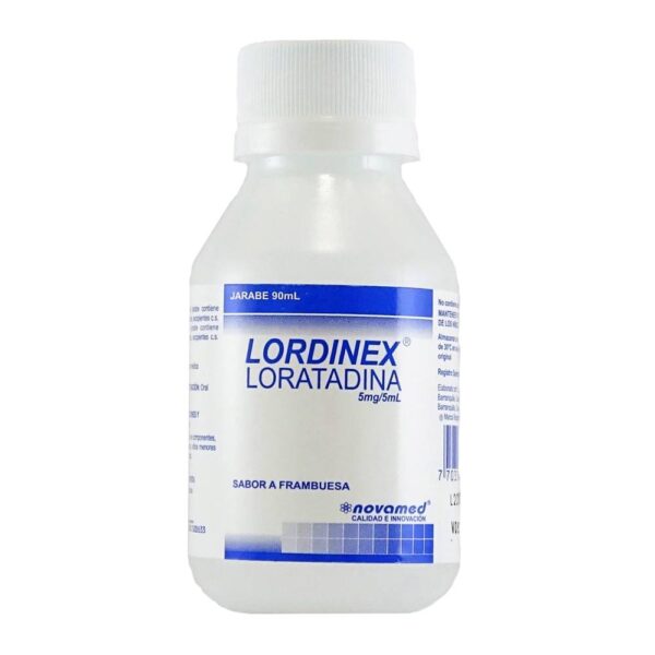 Lordinex Loratadina 5 Ml Jarabe 90 Ml