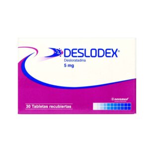 Deslodex Desloratadina 5 Mg 30 Tabletas