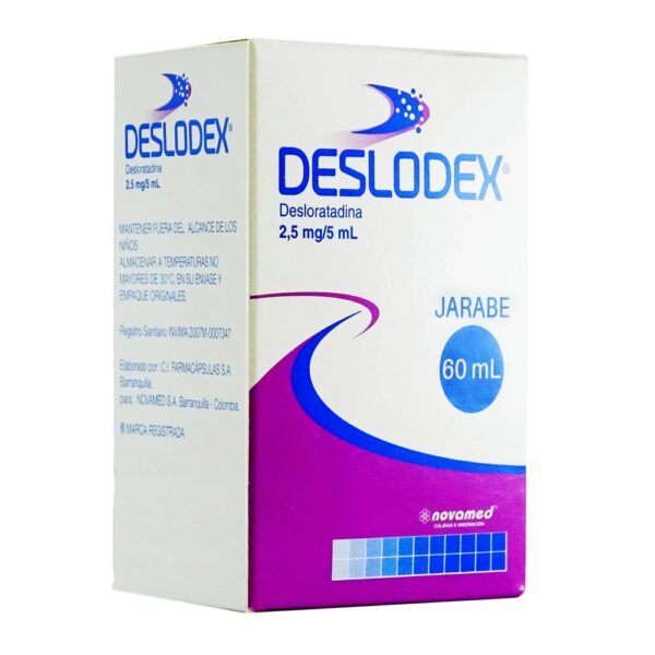 Deslodex Desloratadina 60 Ml Jarabe - Imagen 3