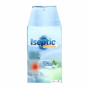 Iseptic Menta 96 Tabletas Alivio Dolor De Garganta