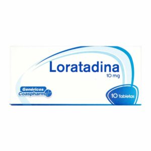 Loratadina 10 Mg 10 Tabletas Coaspharma