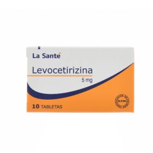 Levocetirizina 5 Mg 10 Tabletas La Sante