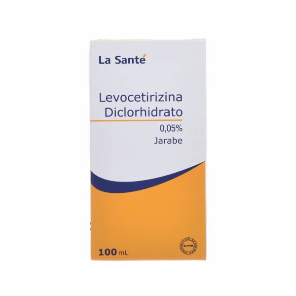 Levocetirizina Diclorhidrato 0.05% Jarabe 100 Ml La Sante
