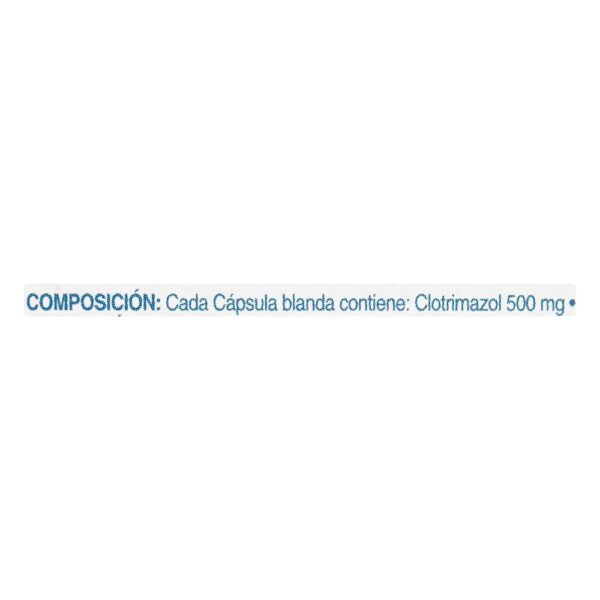 Clotrimazol Cutamycon 500 Mg 1 Capsulas blanda Vaginal - Imagen 3