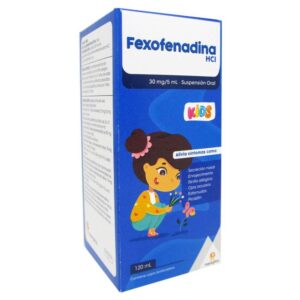 Fexofenadina Hcl 30mg/5ml 120 Ml Kids Memphis