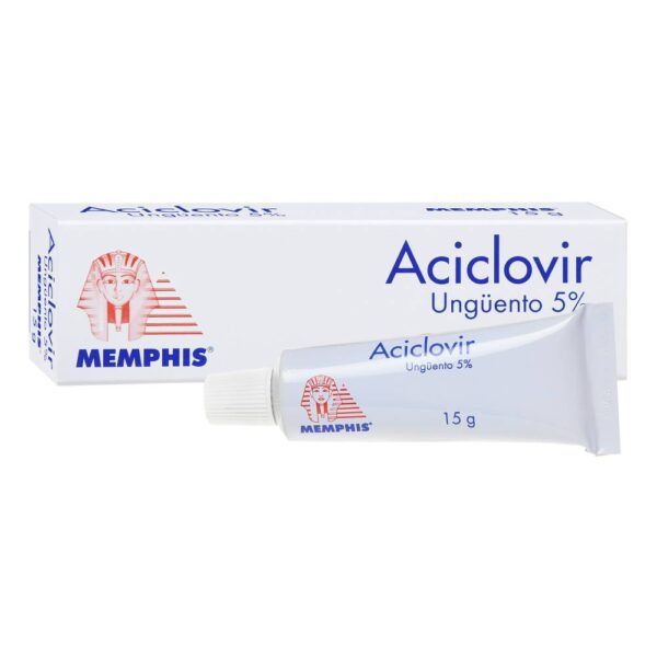 Aciclovir Unguento Topico 15 Gr Memphis