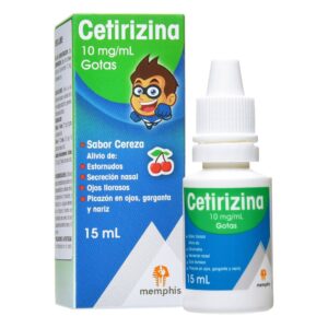 Cetirizina 10mg/ml Gotas 15 Ml Memphis