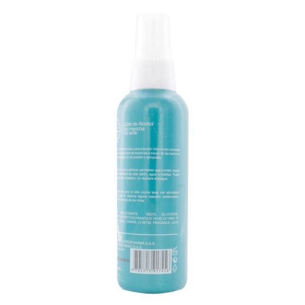 Metaclor Cleaner 100 mL Antiséptico Cutáneo - Imagen 2