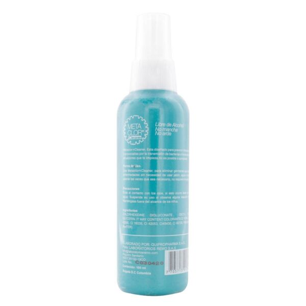 Metaclor Cleaner 100 mL Antiséptico Cutáneo - Imagen 3