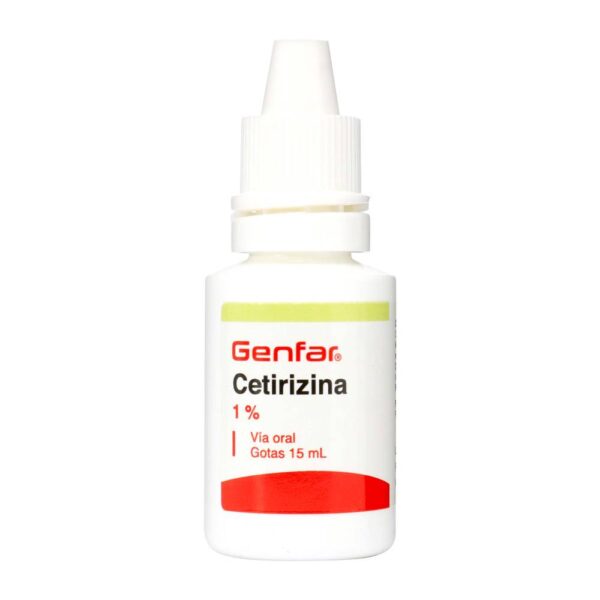Cetirizina Gotas 15 Ml Genfar - Imagen 2
