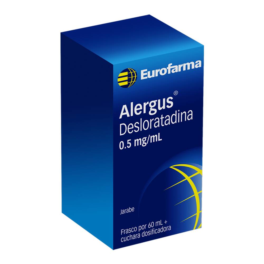 Alergus Desloratadina Jarabe 60 Ml