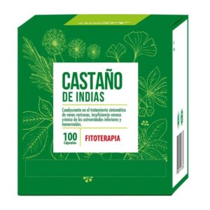 Castaño De Indias 100 Capsulas Venas Varicosas
