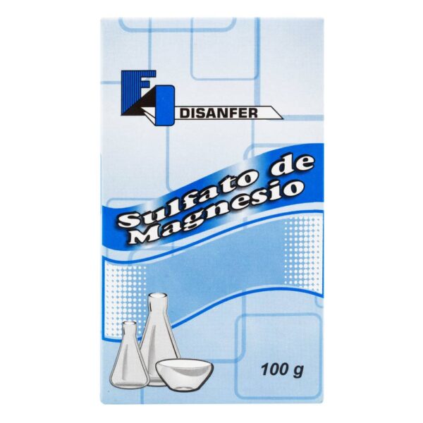 Sulfato De Magnesia 100 Gr Disanfer