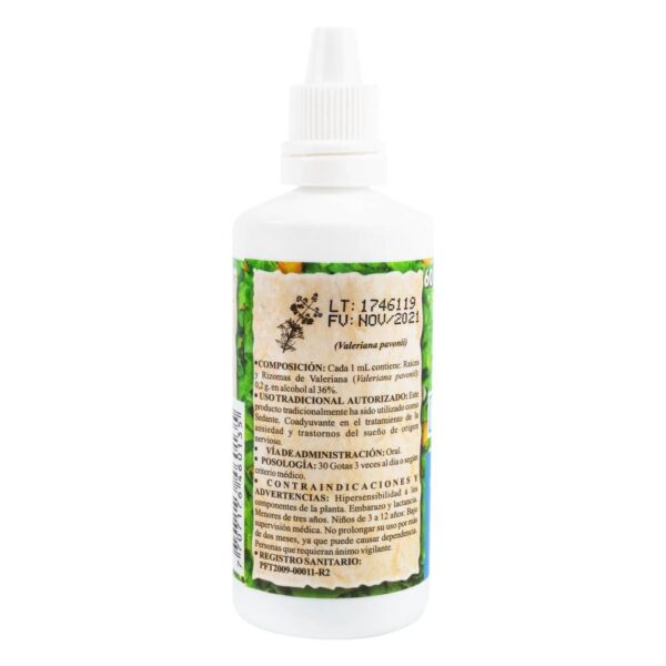 Gotas De Valeriana 60 Ml - Imagen 2