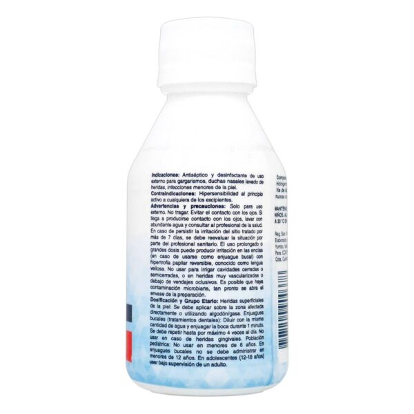 Agua Oxigenada 120 Ml Icom Antiséptico Y Desinfectante - Imagen 3