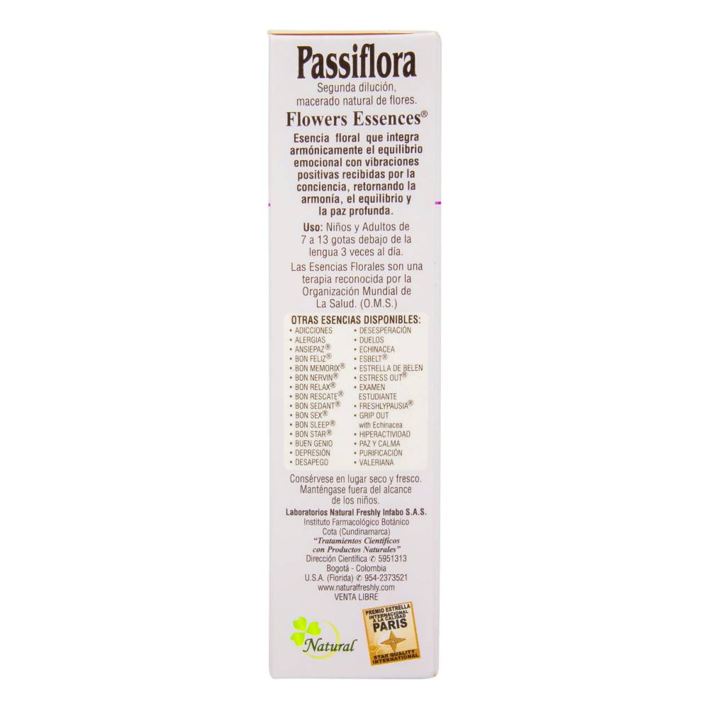 Esencia Floral Passiflora 25 Ml - Imagen 3