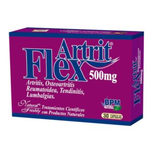 Flex Artrit 30 Capsulas Lumbalgias Tendinitis Osteoartritis