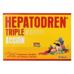 Hepatodren Triple Accion 60 Capsulas Natural Freshly