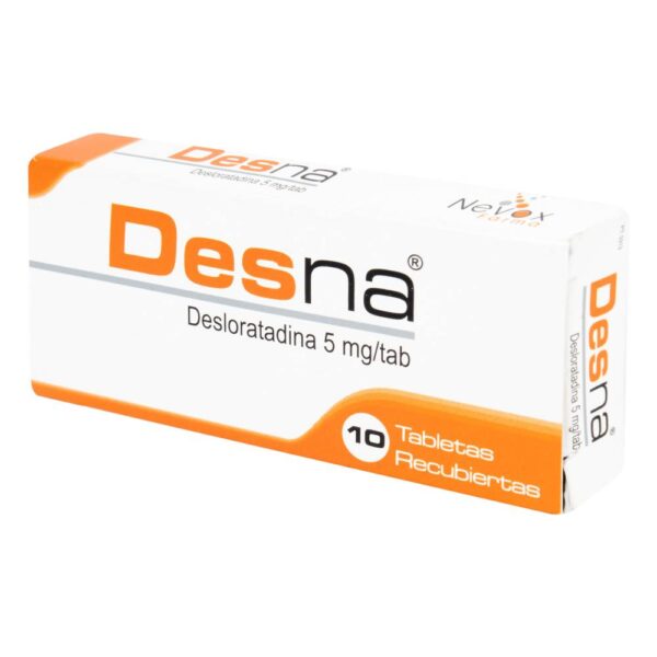 Desna 5 Mg 10 Tabletas Desloratadina - Imagen 2