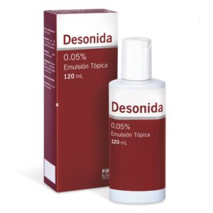 Desonida 0.05% Emulsion Topica 120 Ml