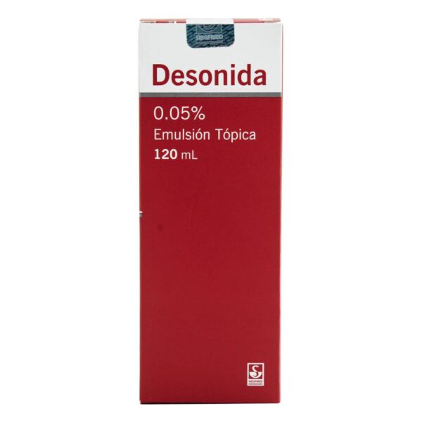 Desonida 0.05% Emulsion Topica 120 Ml - Imagen 2